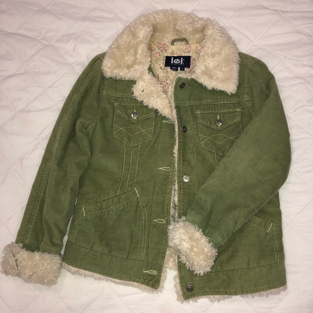 Vintage Corduroy Sherpa Jacket